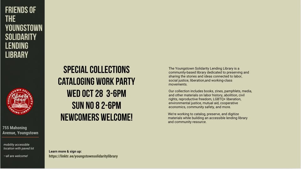 Special Collections Cataloging Work Party