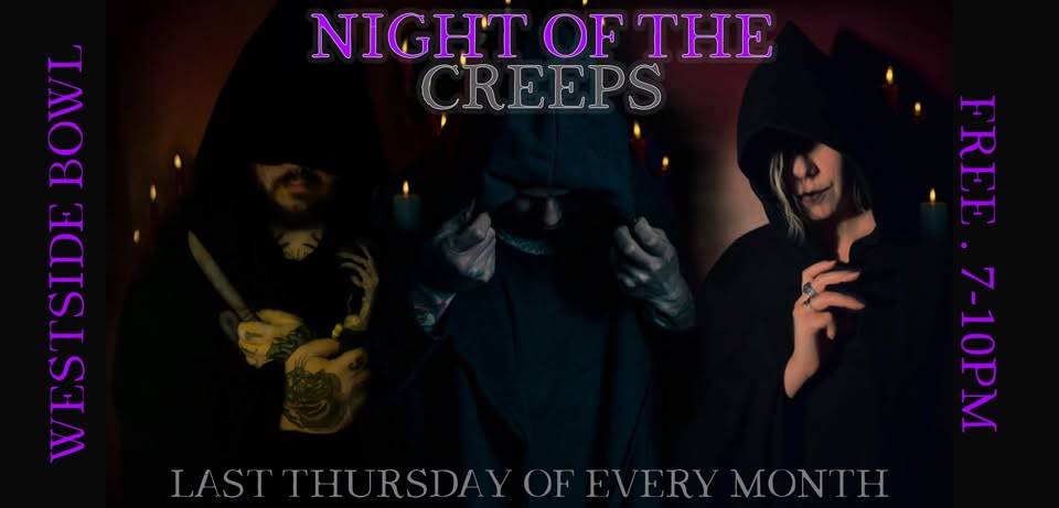 Night of the Creeps Goth Night at Westside Bowl