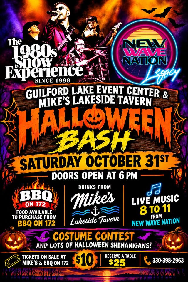 Halloween Bash at Guilford Lake Event Center