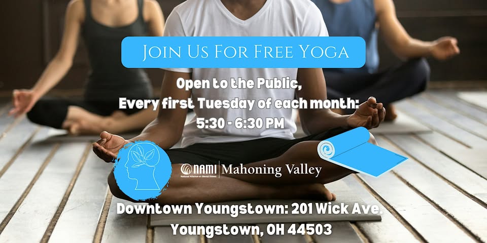 Free All-Levels Yoga with NAMI Mahoning Valley