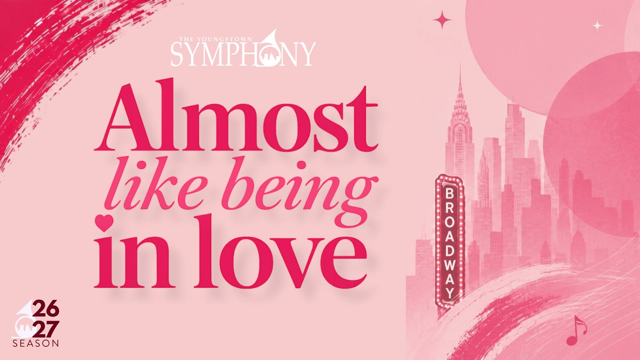 Almost Like Being In Love — Youngstown Symphony Orchestra
