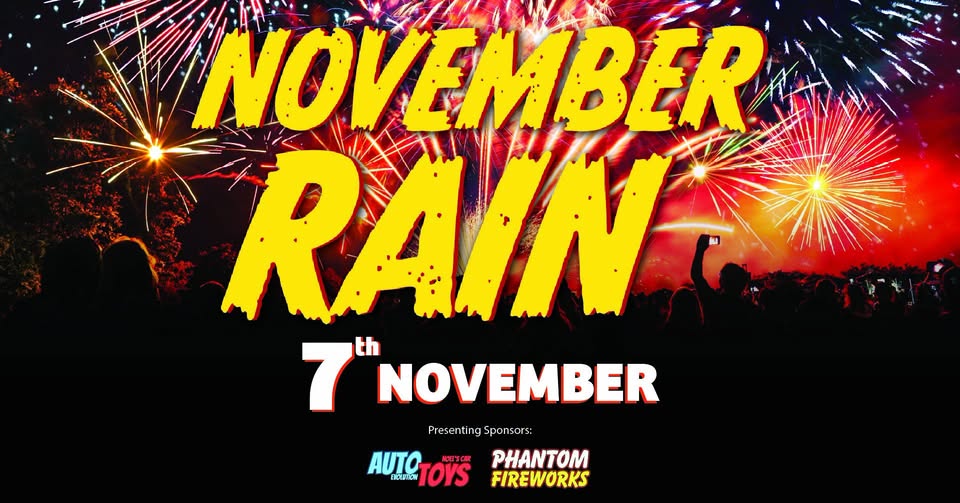 November Rain: Family Fun Day & Fireworks