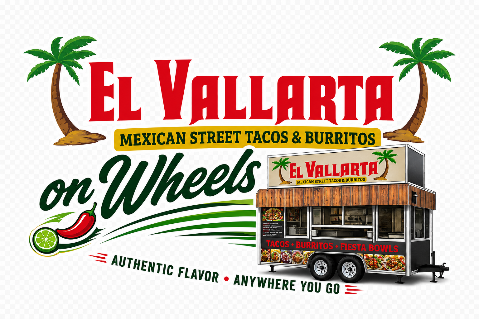 El Vallarta on Wheels Food Truck at Birdfish Brewing