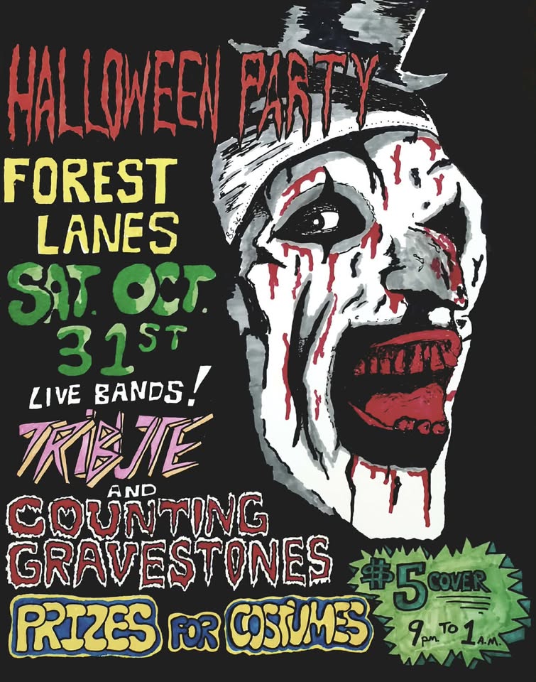 Halloween Show with Counting Gravestones at Forest Lanes