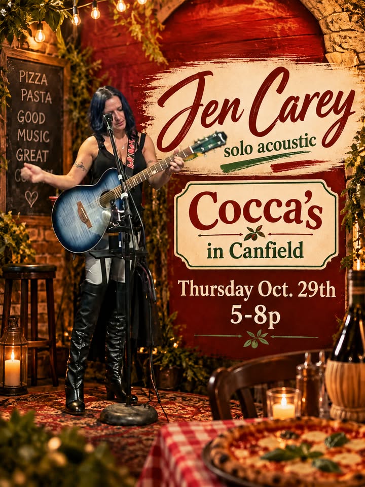 Jen Carey at Cocca's Pizza