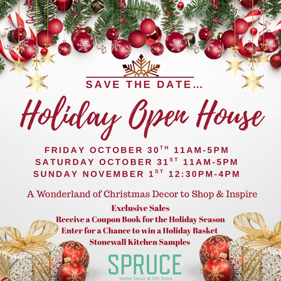 Holiday Open House at Spruce Home Decor