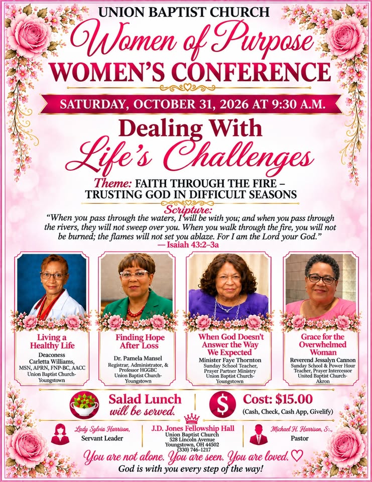 Women of Purpose Women's Conference
