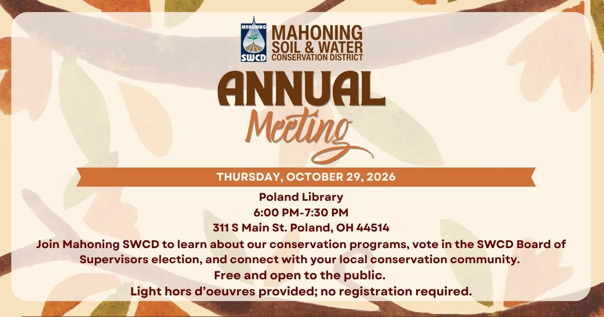 Mahoning SWCD Annual Meeting