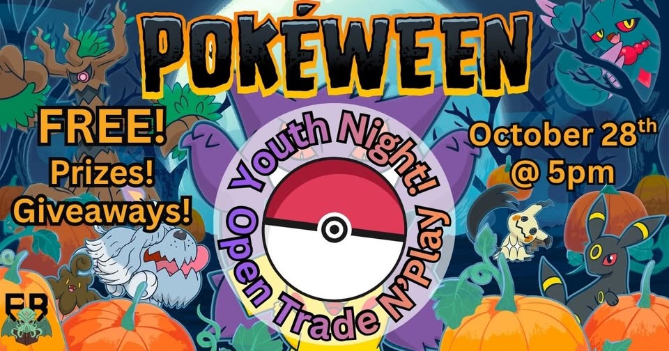 Pokéween Youth Night at The Eldritch Bazaar