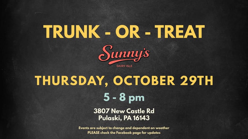 West Middlesex and Shenango Township Community Trunk-or-Treat