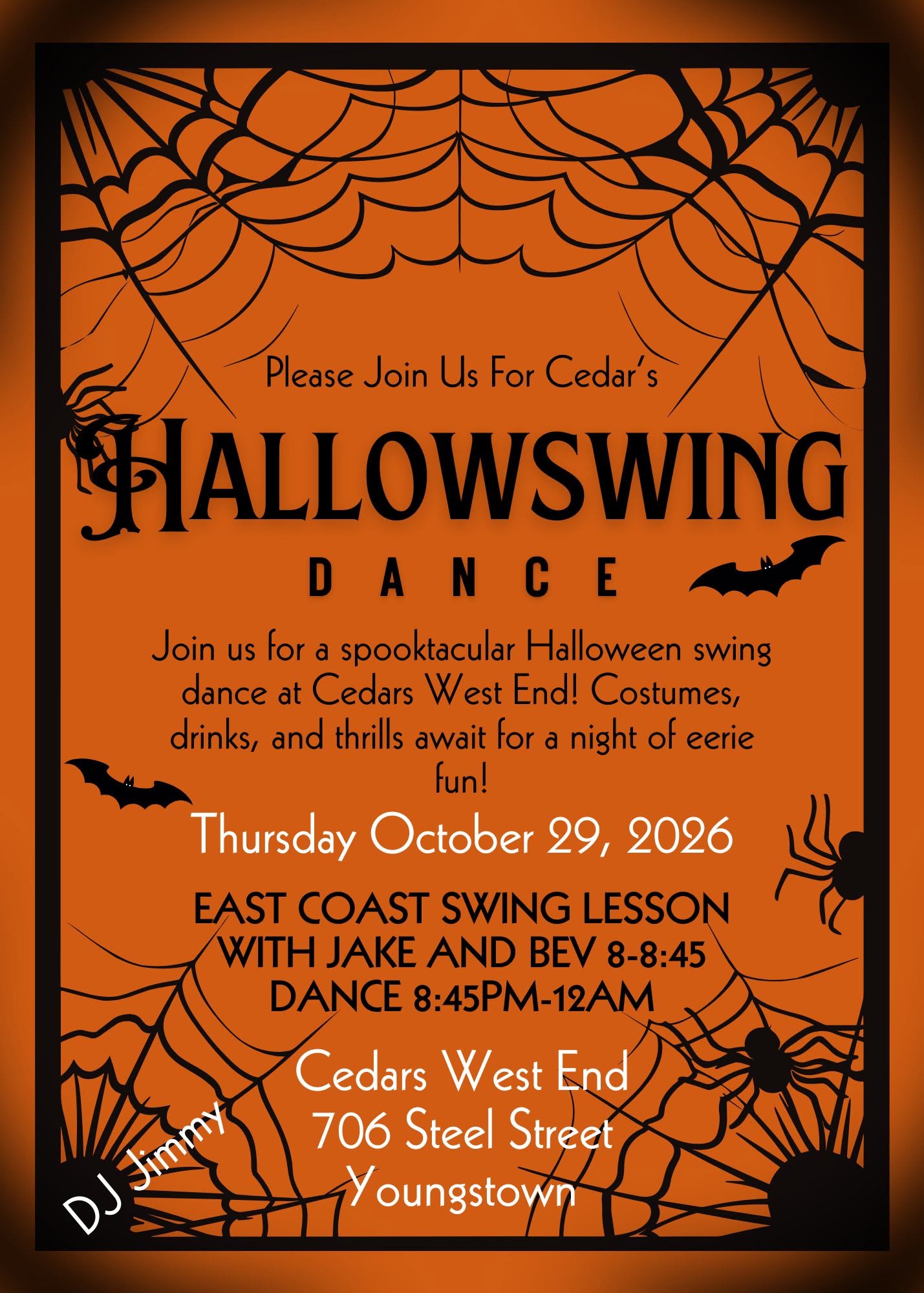 Hallowswing at Cedars West End