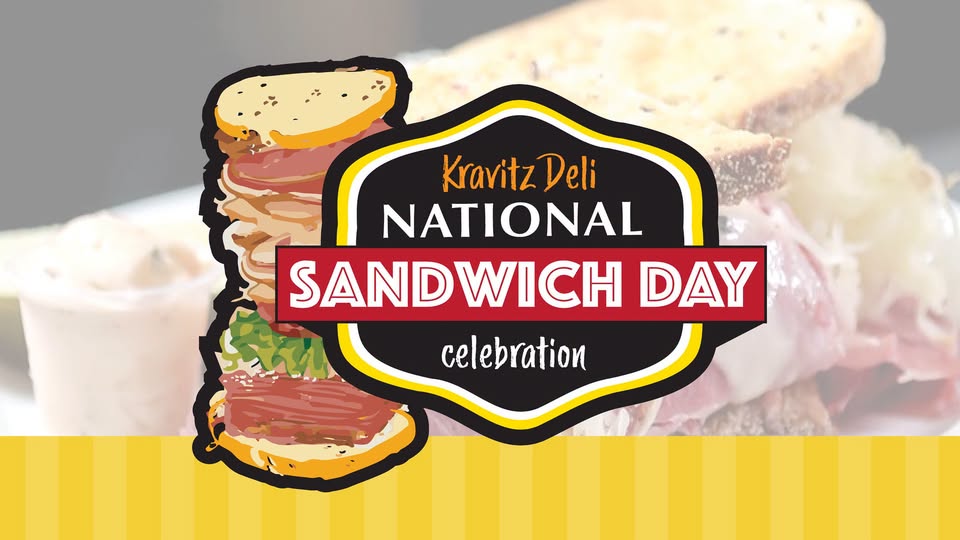 National Sandwich Day and the Big Reuben Challenge at Kravitz Deli